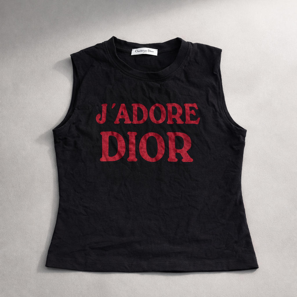 J'Adore Dior Red Top